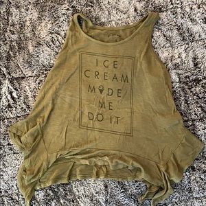 “Ice Cream Made Me Do It” shirt.